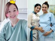 Bà bầu - Mỹ nhân Việt trên bàn đẻ: Ai cũng đẹp lung linh, trừ 2 người phá nhan sắc không nhận ra