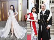 Làm mẹ - 13 tuổi “uống sữa thay nước” cao 1m75, Hoa hậu Hoàn vũ nhí Việt được Hoàng gia Georgia phong tước