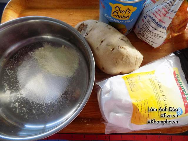 cach lam banh khoai lang nong hoi, thom ngon, chang ton tien di mua - 1