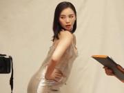 Giải trí - Thoát mác em gái Lan "cave", Quỳnh Kool chơi liều chụp ảnh khỏa thân để thi người mẫu