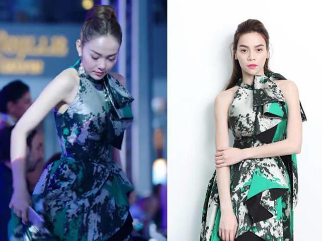Ai ngờ Hà Hồ chân dài hơn nhưng lại bại trận trước đối thủ truyền kiếp Minh Hằng