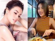 Bếp Eva - Phạm Hương ngày ngày ăn uống đạm bạc, nhìn sang bữa cơm của Kỳ Duyên mới giật mình