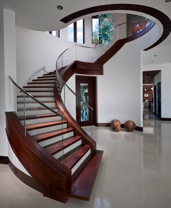 Top 20 mẫu cầu thang gỗ đẹp cuốn hút, biến nhà bạn thành khách sạn vừa tiện vừa sang - 13