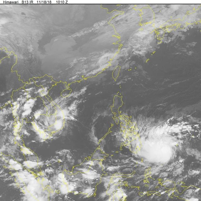 du bao thoi tiet 19/11: khong khi lanh don dap, 2 con bao lien tuc xuat hien ngoai bien dong - 2