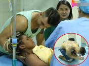 Bà bầu - Vợ da đen sinh con trắng nõn, anh chồng đẹp trai bất ngờ cởi áo quỳ sụp xuống đất