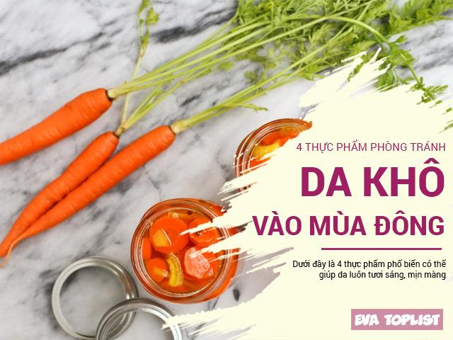 Chẳng lo da khô mùa đông với những siêu thực phẩm cấp ẩm này