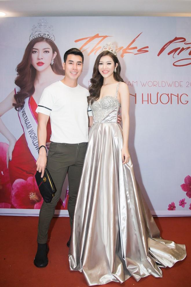 Bùi Lý Thiên Hương thay 3 bộ váy trong tiệc cảm ơn sau khi trở thành Hoa hậu - 8