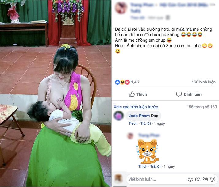 Mẹ Hà Tĩnh khoe ảnh cho con bú gây bão, mách uống thứ này, sữa về “không mang nổi ngực” - 2