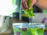 Sức khỏe - Ngâm rau bằng nước muối để loại bỏ ký sinh trùng, hóa chất, lý giải bất ngờ từ chuyên gia