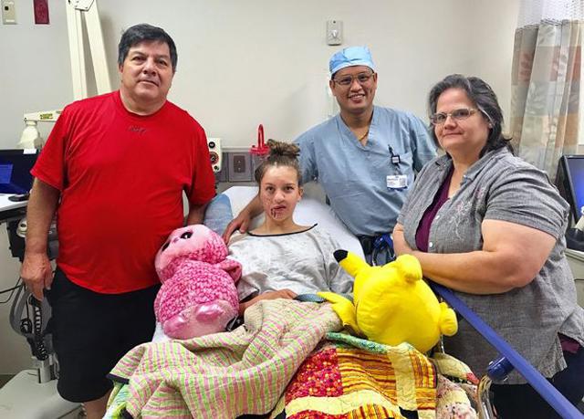 Bé gái 3 tháng tuổi bị gấu mèo ăn mất nửa khuôn mặt giờ ra sao? - 6