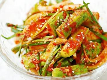 Tự làm kim chi dưa chuột, giòn giòn cay cay cực đơn giản, người vụng nhất cũng thành công