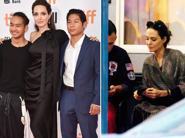 Giữa tin bị Pax Thiên, Maddox bỏ rơi, Angelina Jolie bị bắt gặp tán tỉnh thầy giáo của con gái