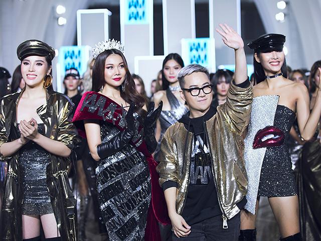 Sàn catwalk hội tụ 3 người đẹp bom tấn của Vbiz: Thanh Hằng, Kỳ Duyên, Hoàng Thùy