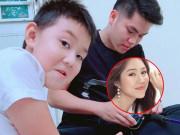Làm mẹ - Lê Phương bận đi diễn, ít ai ngờ con trai cô ở nhà được ba dượng chăm sóc thế này
