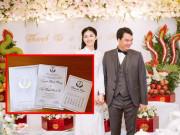 Giải trí - Thiệp cưới, ngày giờ đám cưới Thanh Tú đã hé lộ, bất ngờ hơn là tên tuổi dàn phù dâu