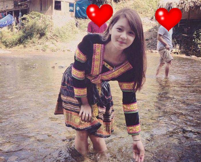 canh lam me cua hotgirl dan toc, hotgirl ban thit lon xu thanh sau 4 nam: khac biet ro ret - 1