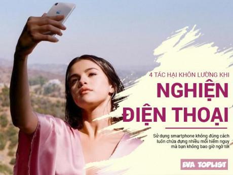 Tác hại khôn lường của việc "nghiện" sử dụng smartphone cả ngày - chỉ trừ lúc ngủ