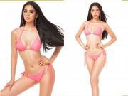 Thời trang - Khoe body không chút mỡ thừa với bikini mỏng manh, Tiểu Vy tuyên bố: "Em đã 18"