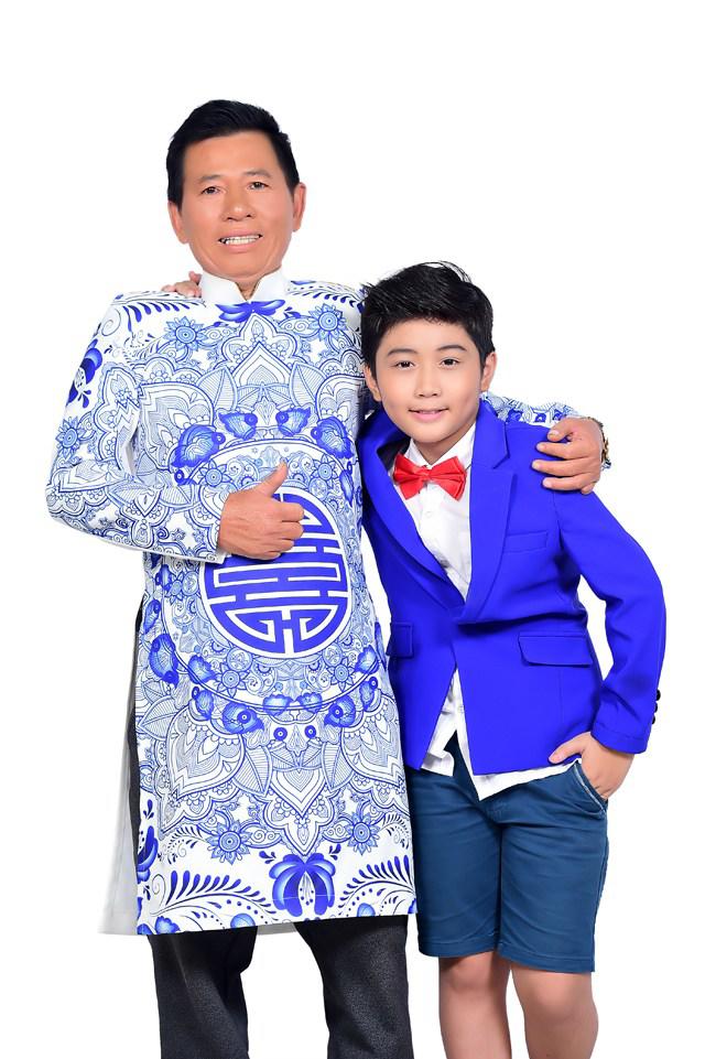 con trai cua dien vien hai quoc thanh 10 tuoi da "van vo song toan" khien giam khao kham phuc - 1