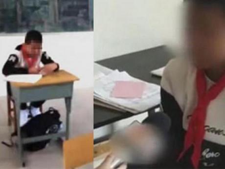 Bé trai bị giáo viên cách ly trong lớp học vì sợ lây bệnh ung thư
