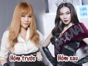 Làm đẹp - Quá nhanh quá nguy hiểm: Thanh Hằng "biến hoá" chóng mặt mỗi ngày diện một màu tóc