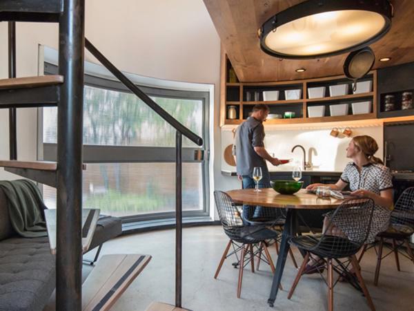 nhà 34m2 vùa dẹp vùa thong minh của cạp vọ chòng trẻ khién ai cũng me - 11