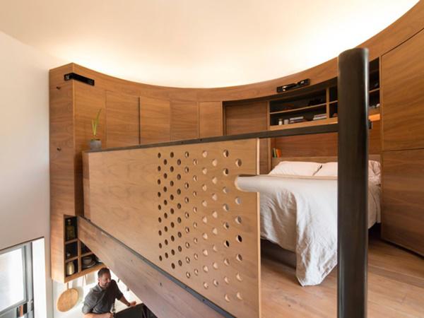 nhà 34m2 vùa dẹp vùa thong minh của cạp vọ chòng trẻ khién ai cũng me - 16