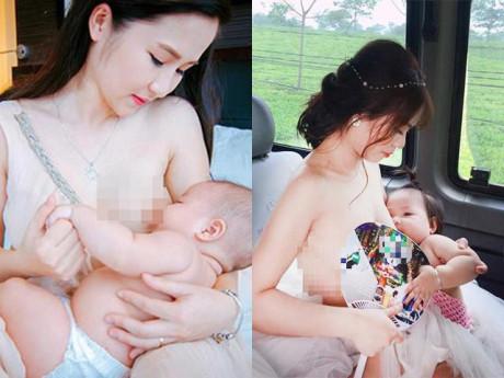 3 cô dâu Việt xinh đẹp ngực trần cho con bú, dân mạng thốt lên "Đẹp bất phân thắng bại!"