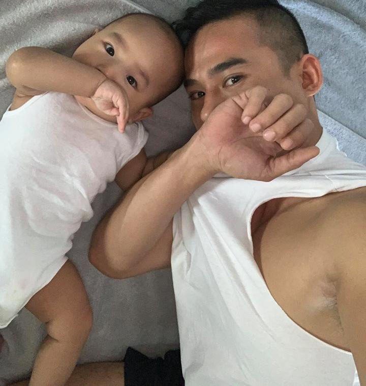 cha con luong the thanh giong nhau y duc, bao sao me mang tieng de thue - 2