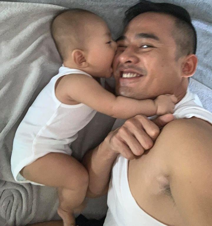 cha con luong the thanh giong nhau y duc, bao sao me mang tieng de thue - 3