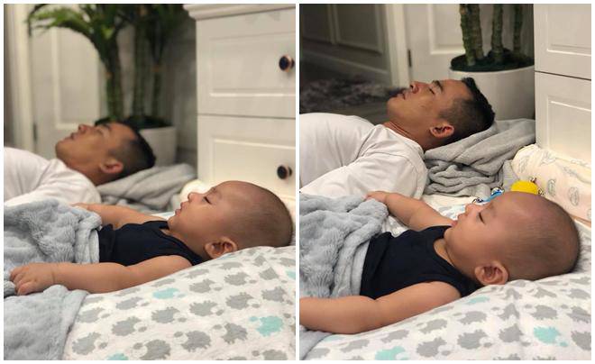 cha con luong the thanh giong nhau y duc, bao sao me mang tieng de thue - 7