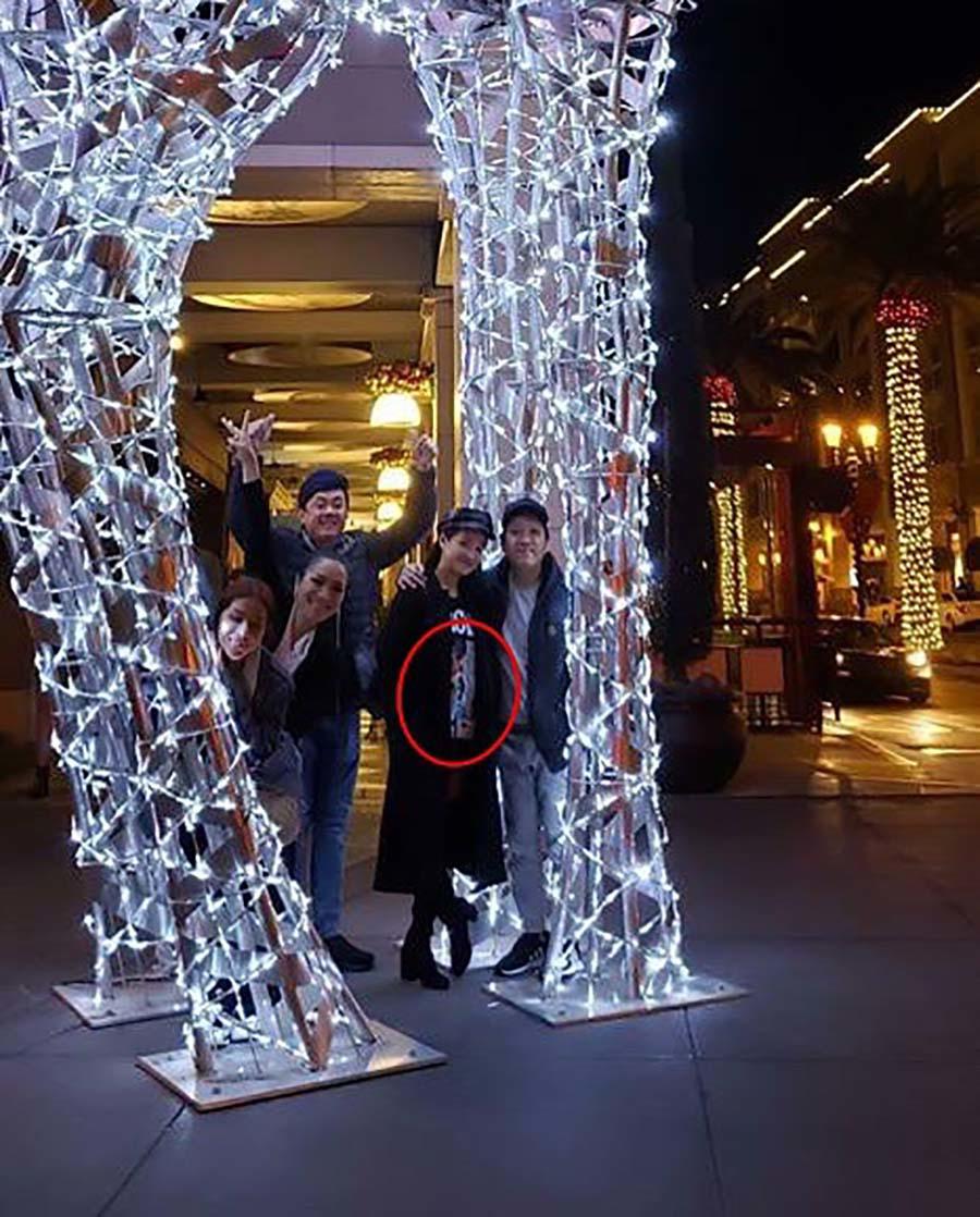 thoai mai khoe vong 2 "phat tuong", nha phuong ngam xac nhan dang mang bau? - 1