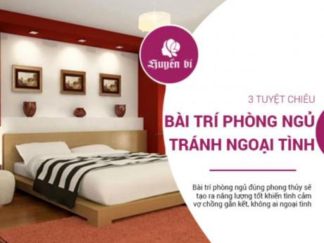 Tuyệt chiêu phong thủy bài trí phòng ngủ để vợ chồng luôn thuận hoà, không ngoại tình