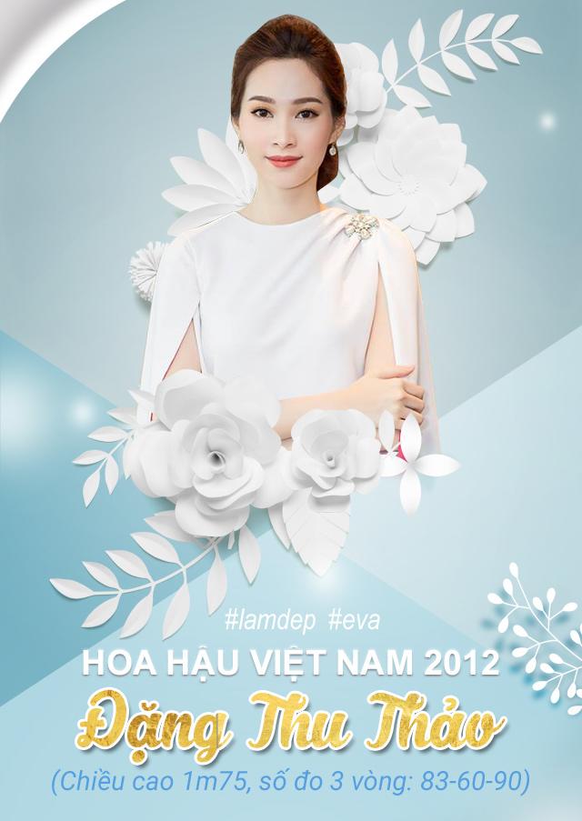 Bảng tổng hợp chiều cao, số đo 3 vòng của hoa hậu Việt Nam: có người chỉ cao... 1m57! - 4