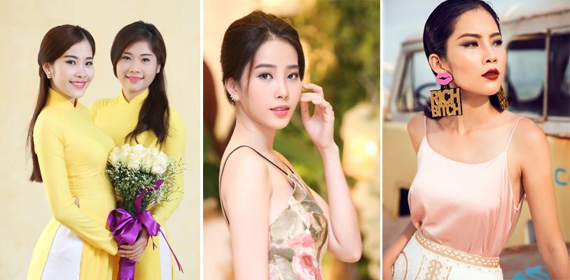 nhung cap doi "chi nga em nang" xinh nhu mong, tai nang hon nguoi cua showbiz viet - 1