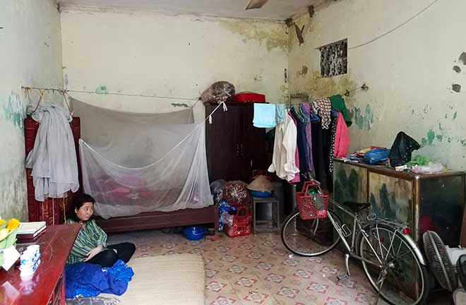 can canh ngoi nha bi an cua nguoi me co 10 con dien dai o hai phong - 2