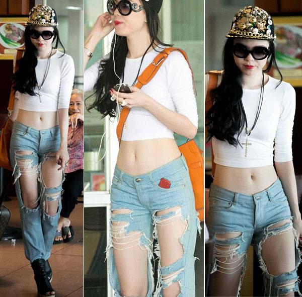 Khóc thét trước những chiếc quần “tai hại”, có cho cũng không ai dám mặc của sao Việt - 13