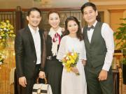 Giải trí - Ngân Khánh, Phan Như Thảo dắt chồng đi đám cưới đạo diễn Lê Minh và vợ kém 12 tuổi