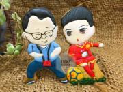 Ngon-bổ-rẻ - Phát sốt với bánh quy hình HLV Park-Hang-seo, Quang Hải của 8x chúc VN vô địch AFF Cup