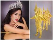 Thời trang - “Bánh mì” của H’Hen Niê đã là gì, nhìn trang phục dân tộc của mỹ nhân Lào mà... lo thay!