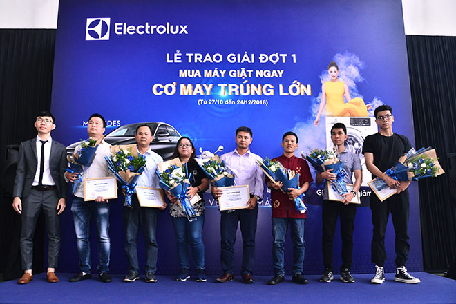 Mua máy giặt Electrolux, giành cơ hội lái chiếc xe Mercedes gần 1,4 tỷ tiếp theo về nhà - 2