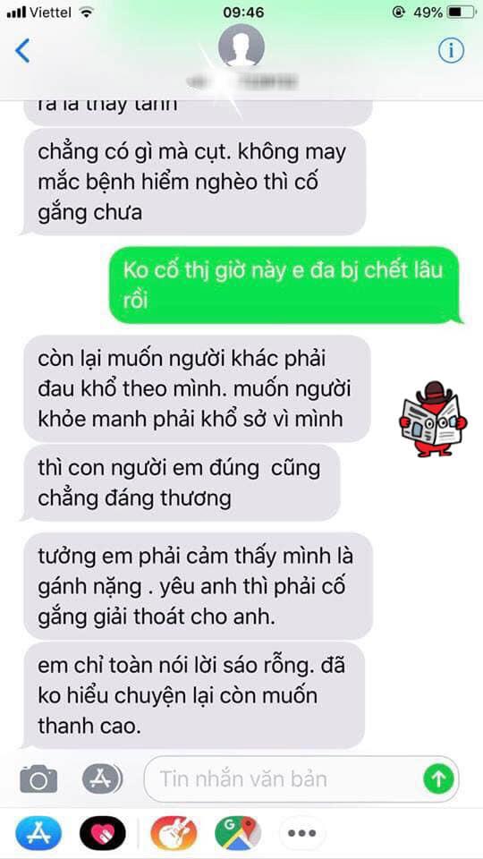 Vợ bị ung thư máu, chồng chuyển khẩu trả về nhà ngoại để tự do sống với bồ - 2