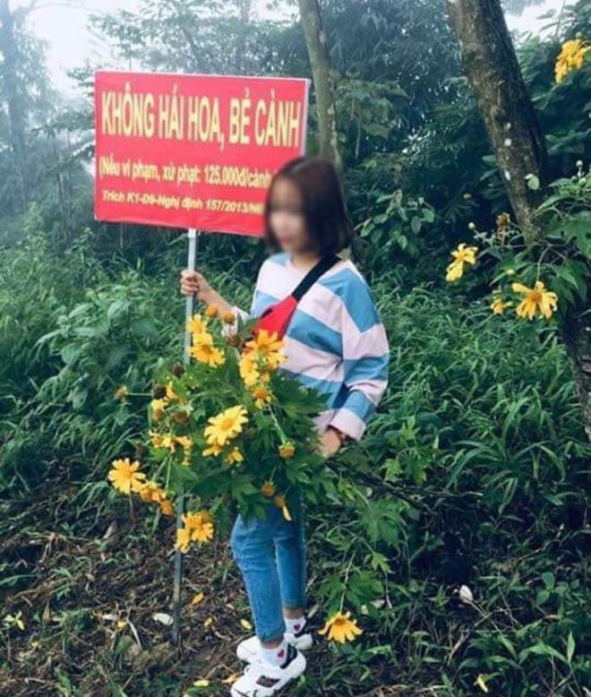 Ba người phụ nữ nằm đè bẹp rúm hoa cúc họa mi, vắt chân amp;#34;tự sướngamp;#34; gây bức xúc - 4