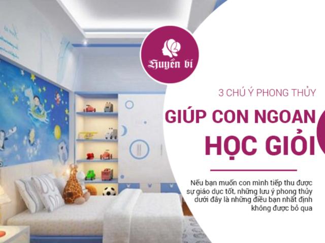 Nếu muốn con học hành giỏi giang, đừng bỏ qua 3 mẹo phong thủy này