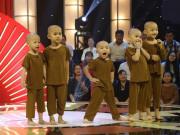 Giải trí - Bất ngờ xuất hiện 5 chú tiểu 3-4 tuổi đi chọc cười Trấn Thành, Trường Giang