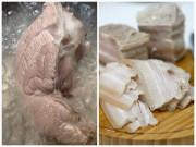 Bếp Eva - Sai lầm 99% chị em mắc khi luộc thịt khiến chất bẩn ngấm vào trong, chất bổ "bong" ra ngoài