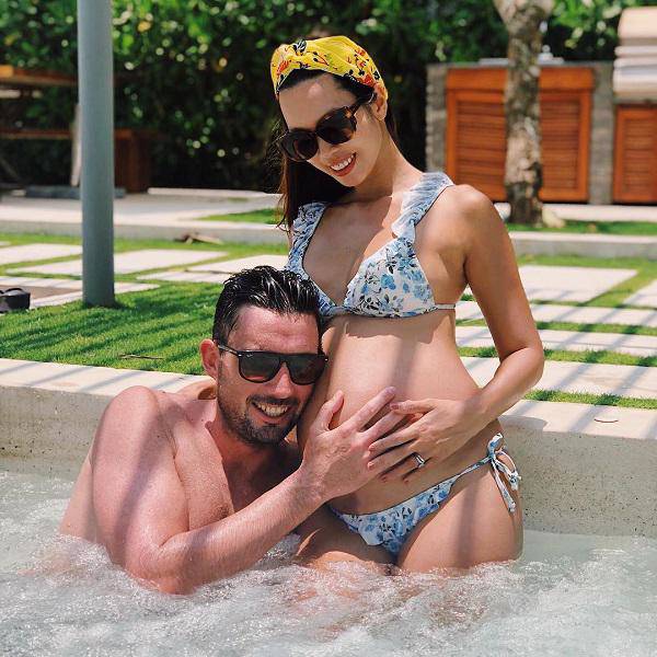 Mỹ nhân Việt mang bầu năm 2018: Toàn người đẹp nóng bỏng, bụng vượt mặt vẫn không chịu bớt xinh - 2