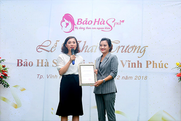 Bảo Hà Spa khai trương chi nhánh Spa mẹ và bé thứ 5 tại tỉnh Vĩnh Phúc - 2