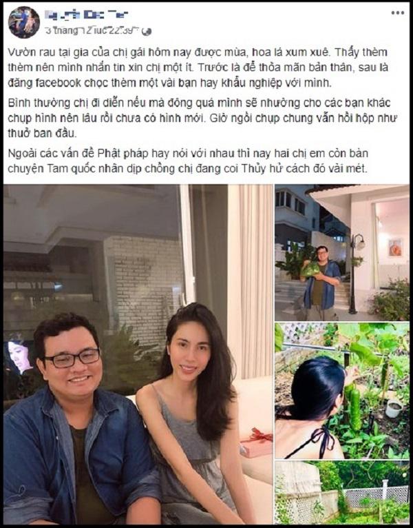 Không chỉ từ thiện khắp nơi, Thủy Tiên còn nổi tiếng amp;#34;thảo ănamp;#34;, trồng rau được cho hết - 1