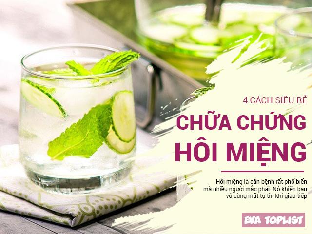 Chữa hôi miệng tận gốc với 4 sản phẩm trời cho, siêu rẻ, chợ nào cũng có